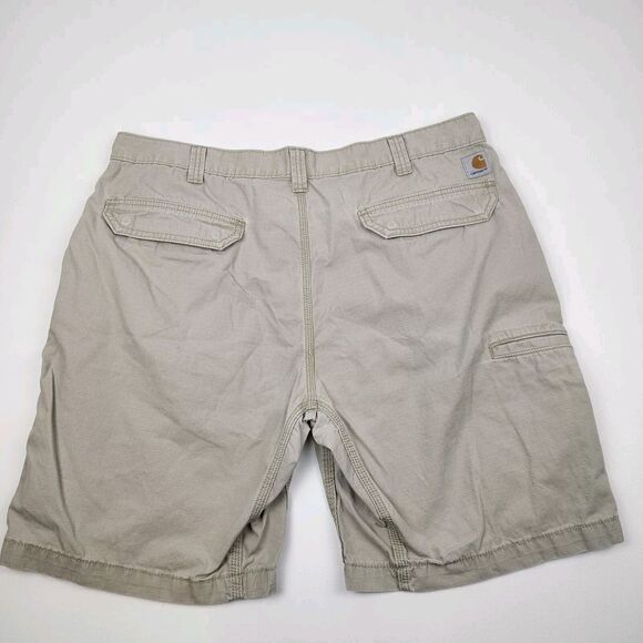 Carhartt Tacoma Ripstop Short Men's 40 Beige 9" Inseam Utility Workwear 100240 - Picture 4 of 10